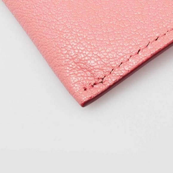 Burberry Pink Leather D-Ring Flap Clutch Bag - Picture 4 of 11